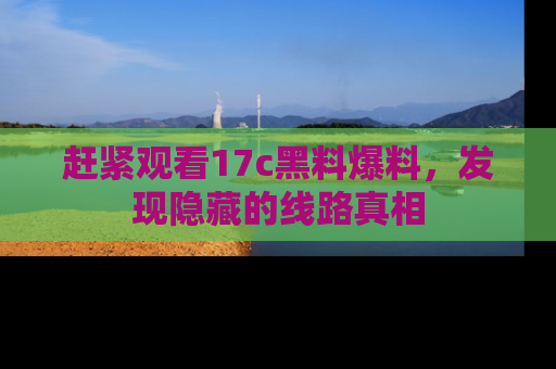 赶紧观看17c黑料爆料，发现隐藏的线路真相