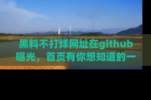 黑料不打烊网址在github曝光，首页有你想知道的一切幽默趣事，快来看看