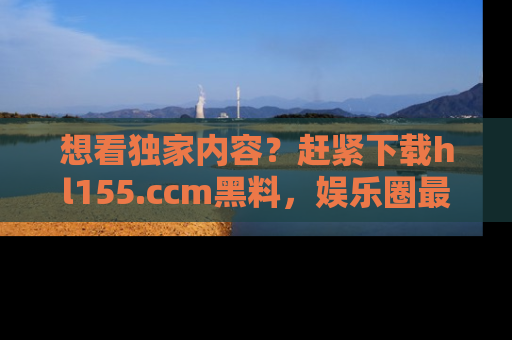想看独家内容?赶紧下载hl155.ccm黑料,娱乐圈最劲爆的新闻一手掌握!